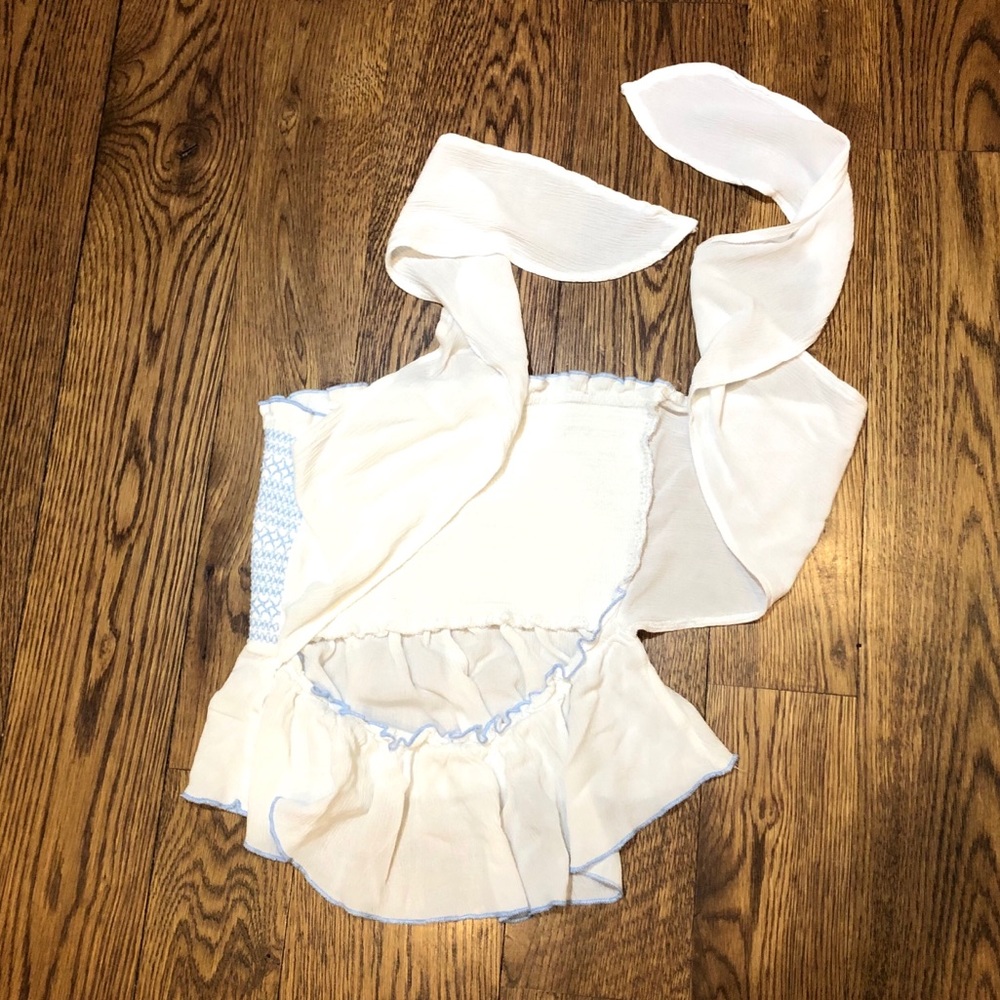 Free People Carmen Reversible Smocked Tank Top - Picture 5 of 8
